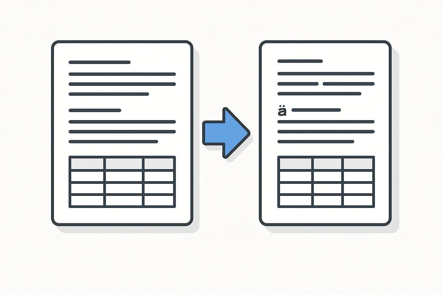 Document Translator Addons preserving document layout during translation