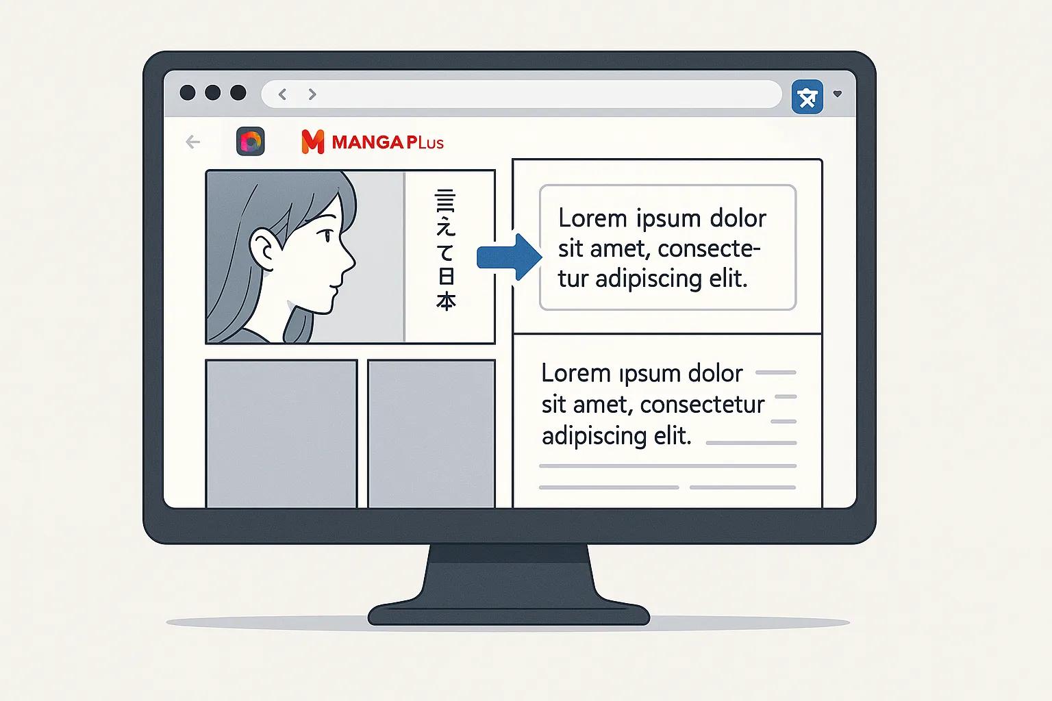 Manga Translator browser extension