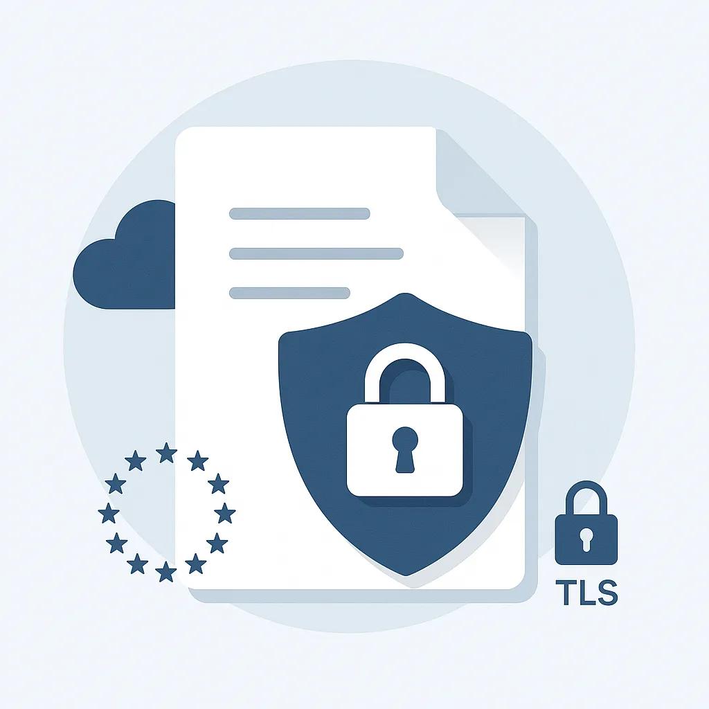 Secure document translation to Spanish PDF