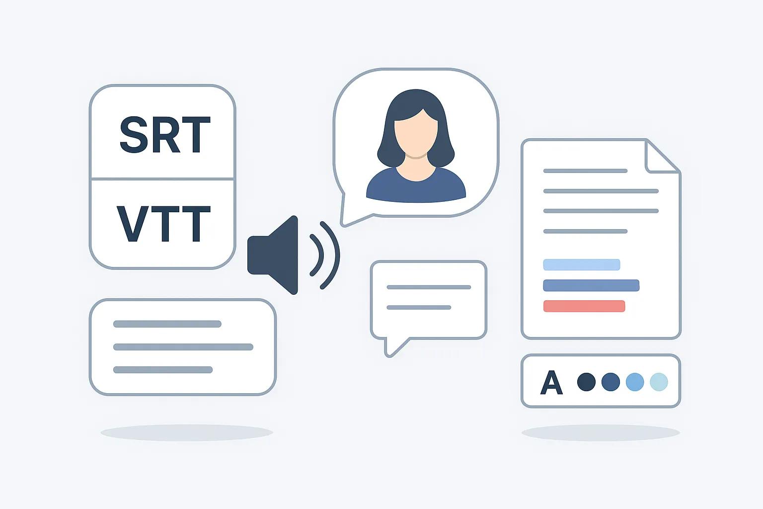 Video translation output formats and customization options
