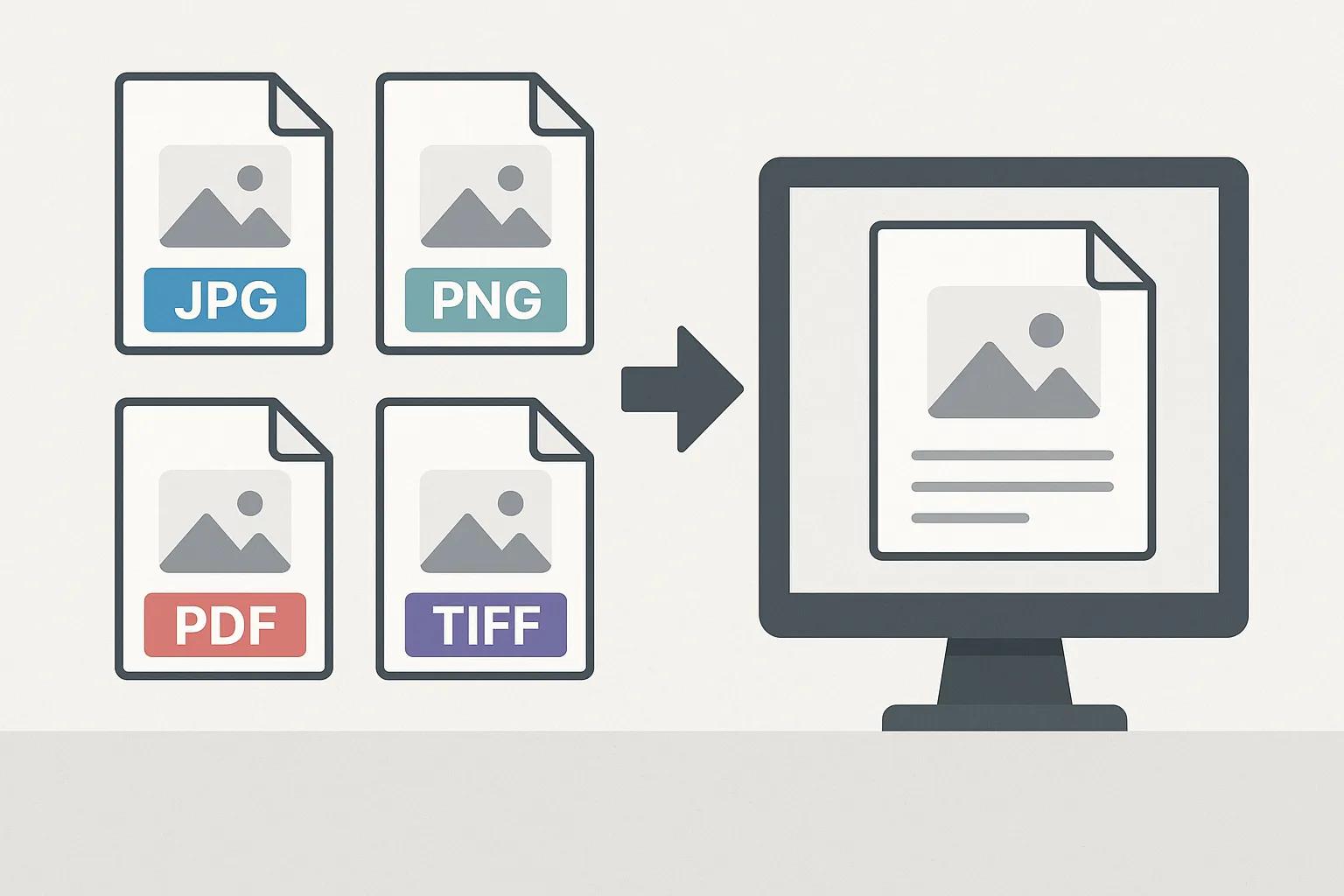 Multiple image formats supported for translation