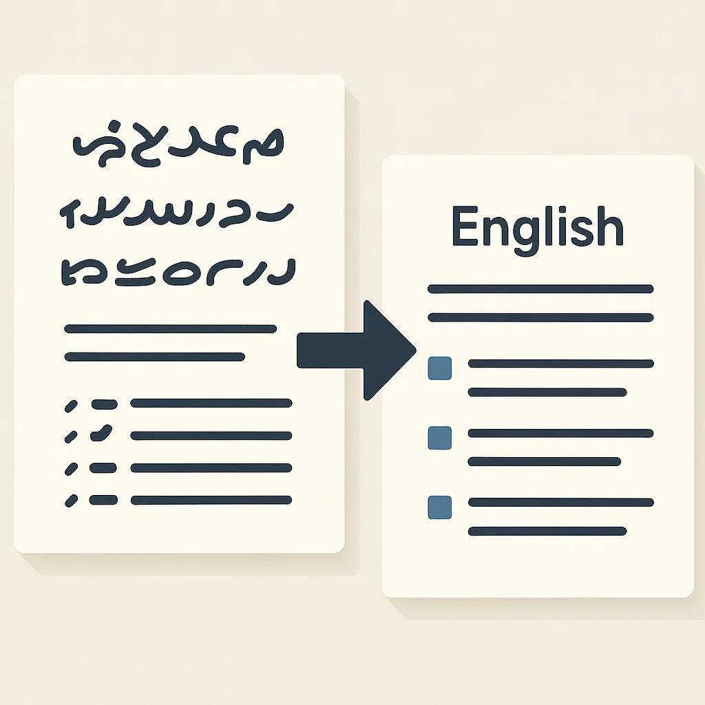 High accuracy translation results